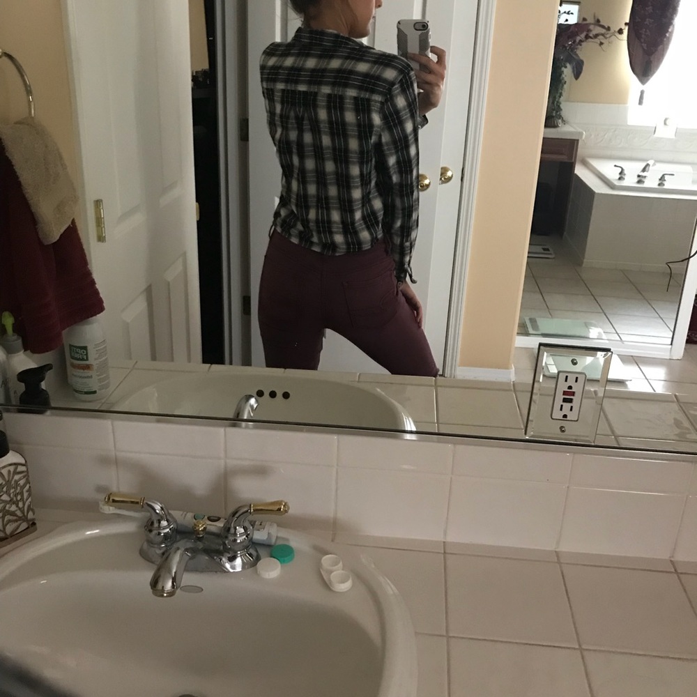 Cropped flannel - Picture 4 of 6